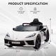 preview thumbnail 2 of 45, 12V Kids Ride on Car Licensed Corvette