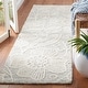 preview thumbnail 6 of 32, SAFAVIEH Handmade Jardin Mevlija Floral Wool Rug 2'3" x 8' Runner - Grey/Ivory