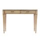 preview thumbnail 12 of 42, Kai 2 Drawer 46" Burl Wood Console Table