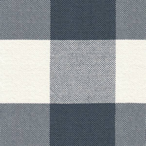Shop Homepop Modern Swoop Accent Chair Blue Plaid On Sale