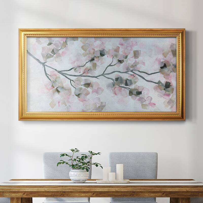 Cherry Blossoms Premium Framed Canvas- Ready to Hang