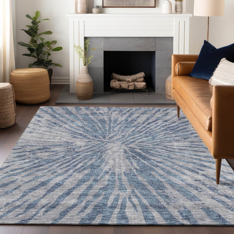 Premium Washable Super Soft Modern Twilight Mayfield Rug