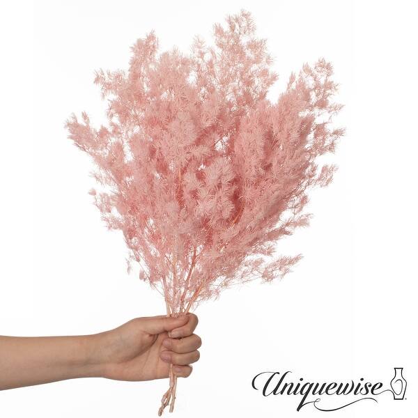 Unique Stems Uniquewise Preserved Real Floral Stems Chic Vase Fillers & Accents for ...