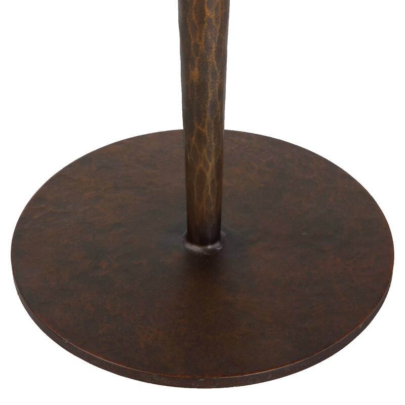 Uttermost Industria Copper Bronze Accent Table - 15.7 W X 21.7 H X 15.7 D (in)