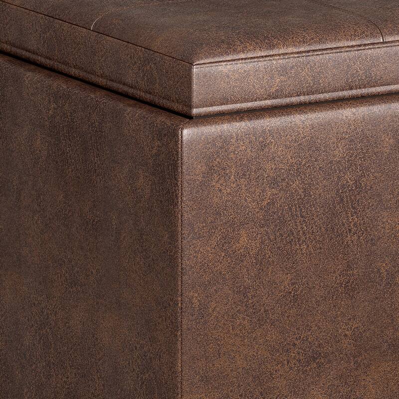 5 Piece Storage Ottoman for Living Room