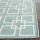 preview thumbnail 11 of 29, Martha Stewart by SAFAVIEH Square Dance Wool/ Banana Silk Rug