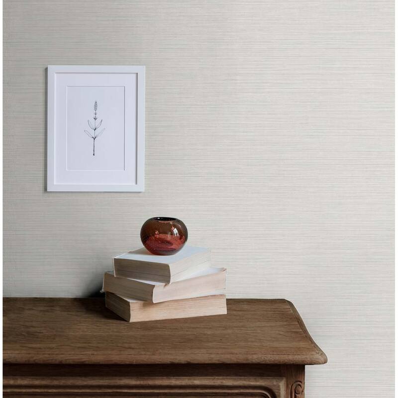 Seabrook Designs Silk Embossed Vinyl Unpasted Wallpaper