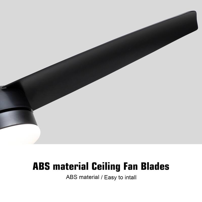 Modern 42in. Integrated LED Ceiling Fan Lighting with 3 Blades - 42 INCHES