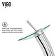 preview thumbnail 8 of 7, VIGO Waterfall 12" H Single Handle Single Hole Bathroom Vessel Faucet