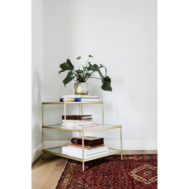 ECARPETGALLERY Hand-knotted Andelz Red Wool Rug - 4'7 x 8'2