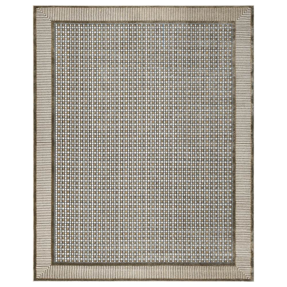 Nourison Nordic Indoor only Geometric Area Rug