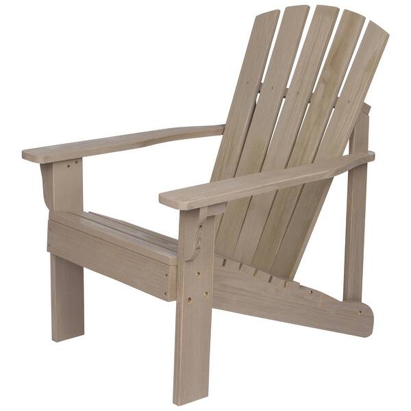 Shop Vineyard Wood Ergonomic Adirondack High Back Chair On Sale Overstock 30077208
