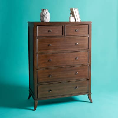 SAFAVIEH COUTURE Tobias 6 Drawer Tall Dresser
