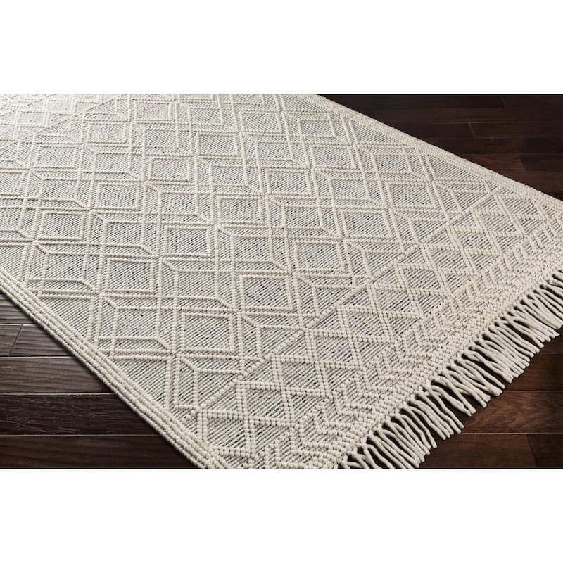Livabliss Casa DeCampo Farmhouse Diamond Area Rug