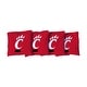 preview thumbnail 1 of 1, Cincinnati Bearcats Red Cornhole Bags All-Weather Resin Filled