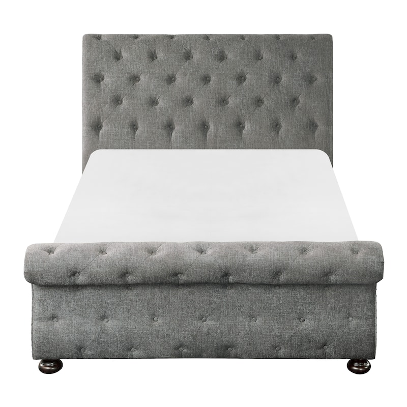 Clifton Upholstered Sleigh Bed