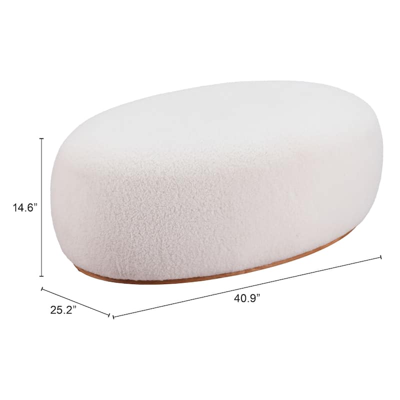 Amber Ottoman Cream