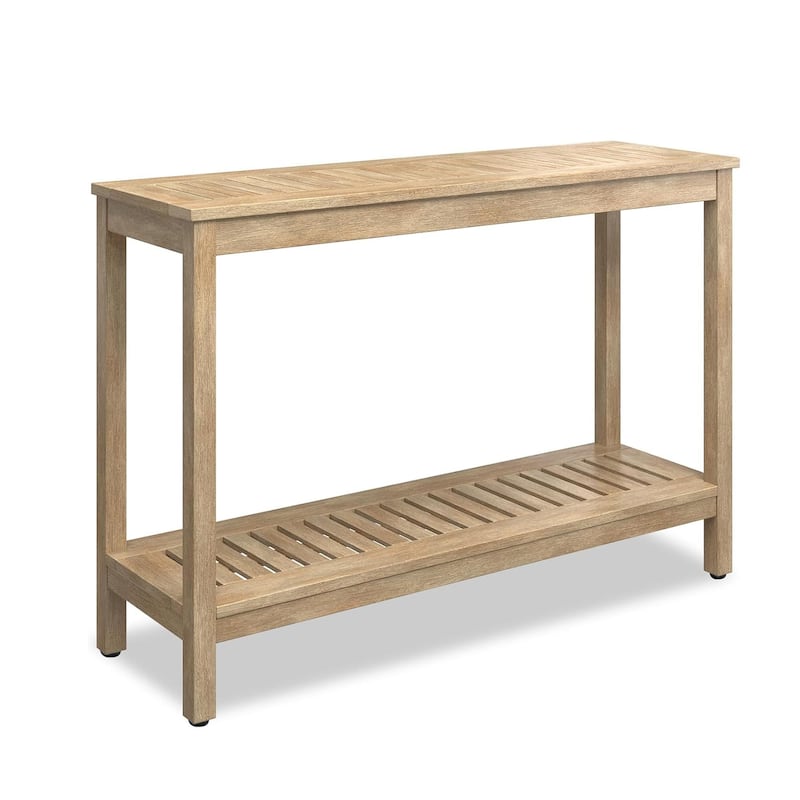 DTY Outdoor Living Longs Peak Eucalyptus Console Table