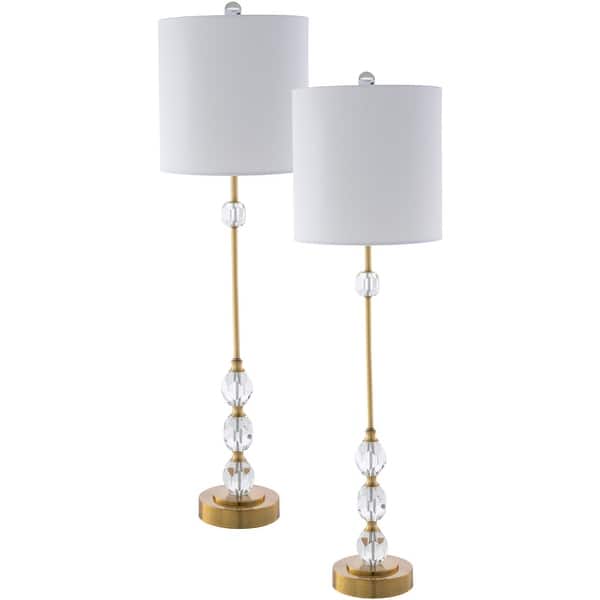 Shop Epps Crystal 34 Inch Buffet Table Lamp Set Of Two 10 X