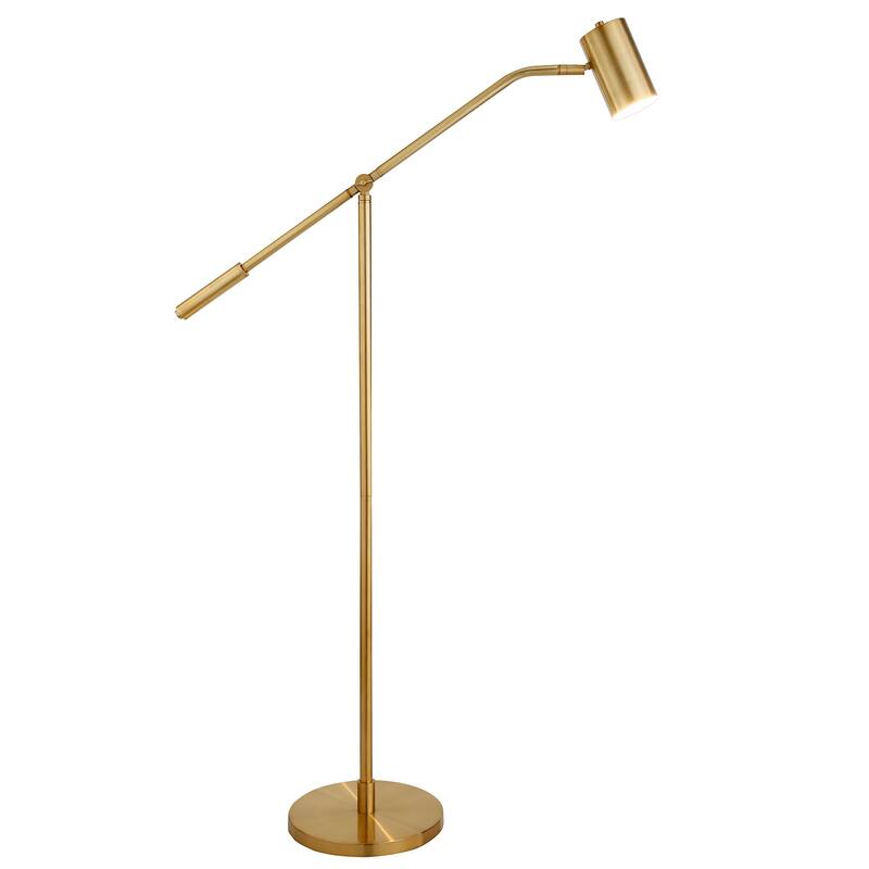 Willis Pharmacy Floor Lamp with Boom Arm