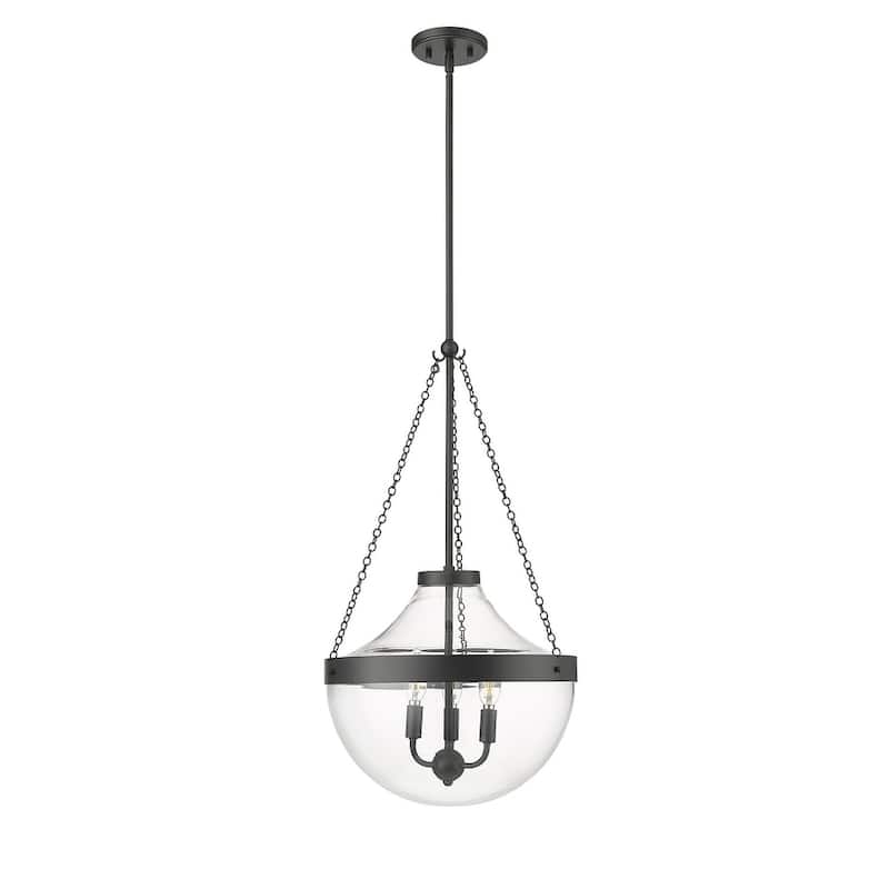 Millennium Lighting 20103 Clarra 3 Light 16" Wide Pendant