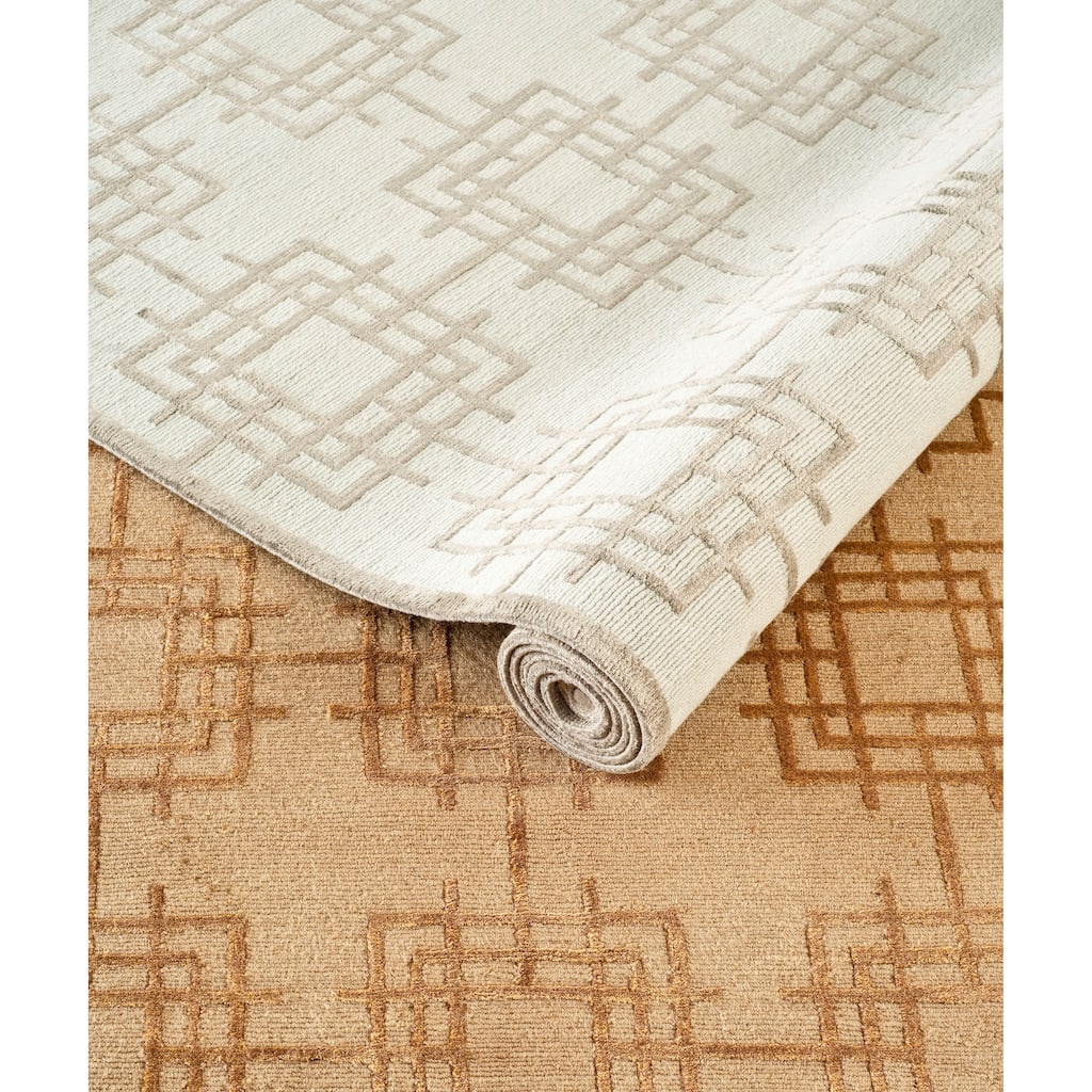 SAFAVIEH Couture Hand-knotted Morta Wool/ Silk Rug