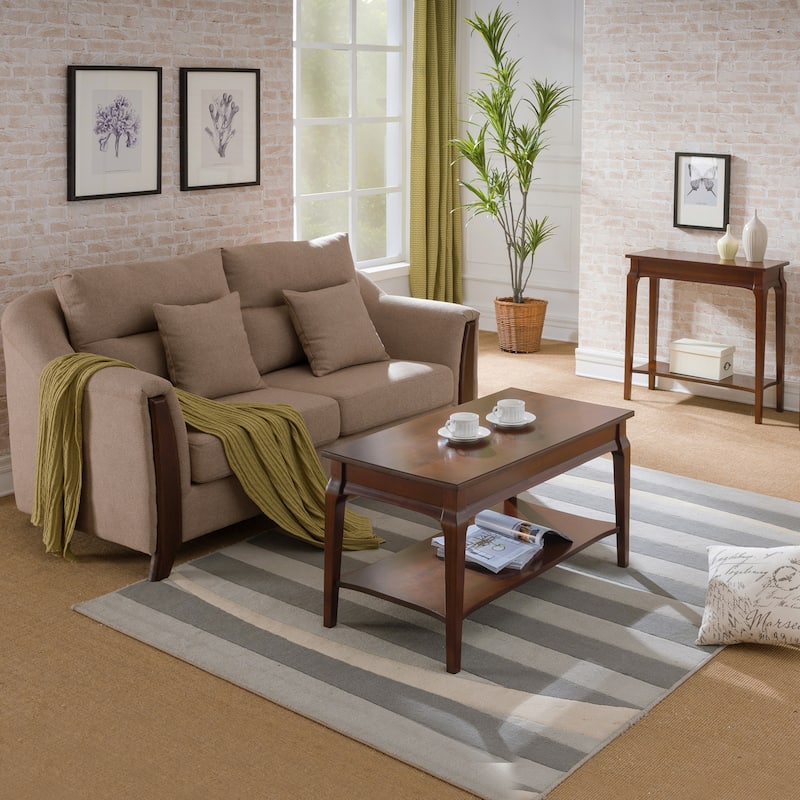 Design House Brown Wood Hall Table