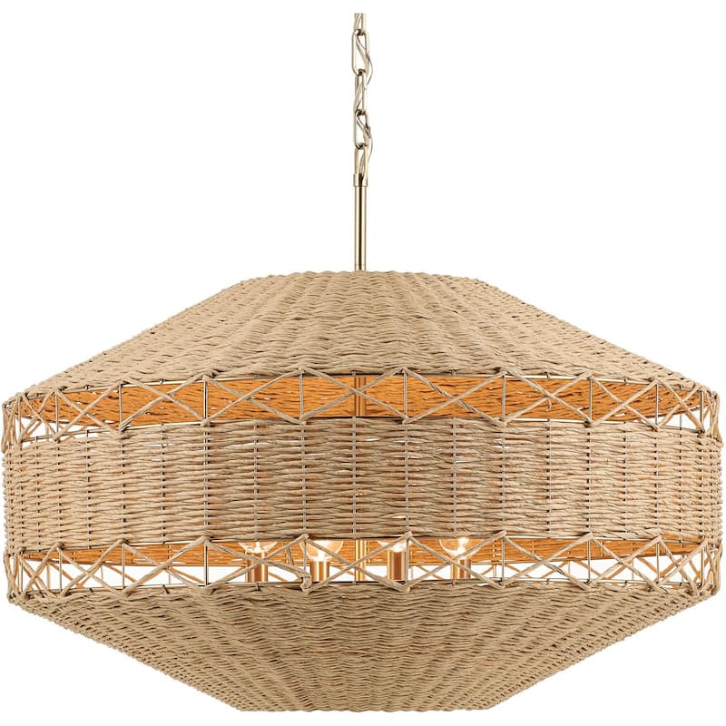 Kichler 52744 Lulo 4 Light 31" Wide Pendant - Champagne Bronze