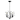 Circeo Metal and Crystal Leaf Chandelier