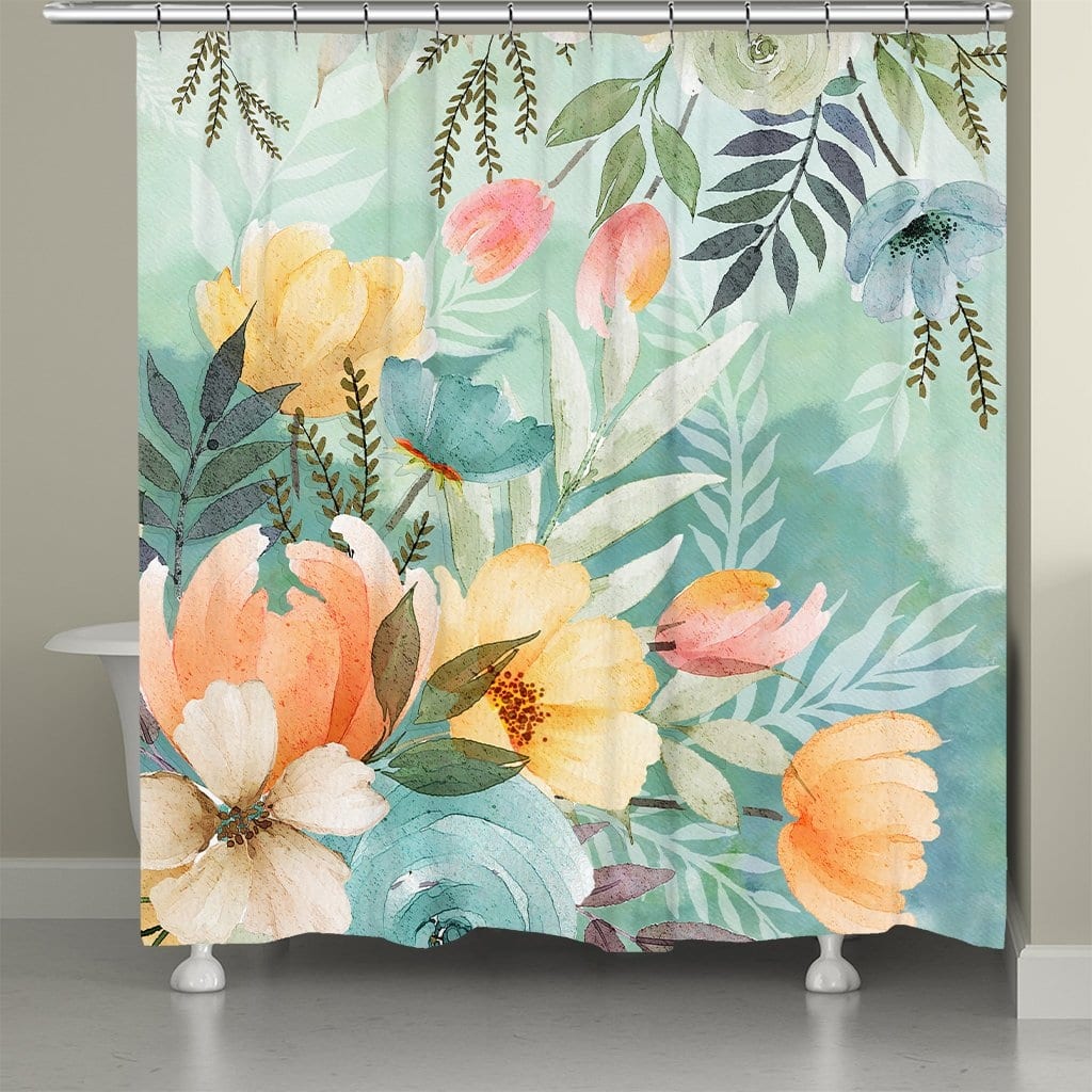 Tranquil Botanicals Shower Curtain