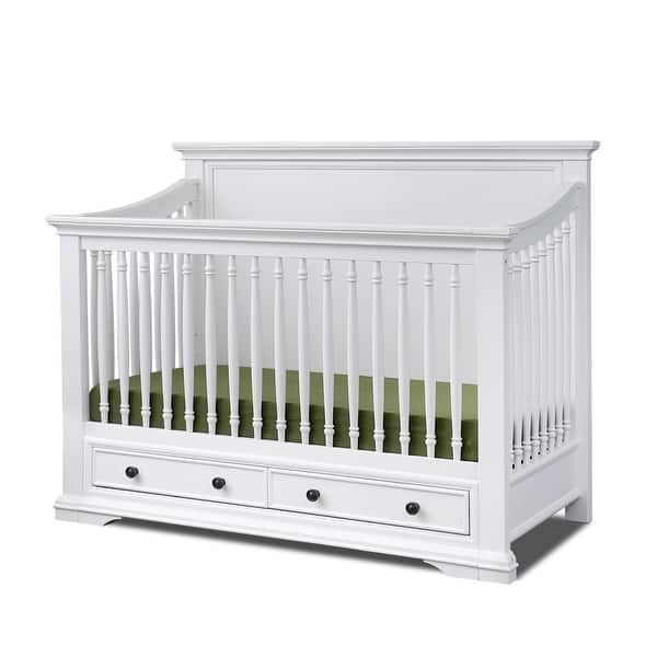slide 2 of 5, Portico Storage Crib White