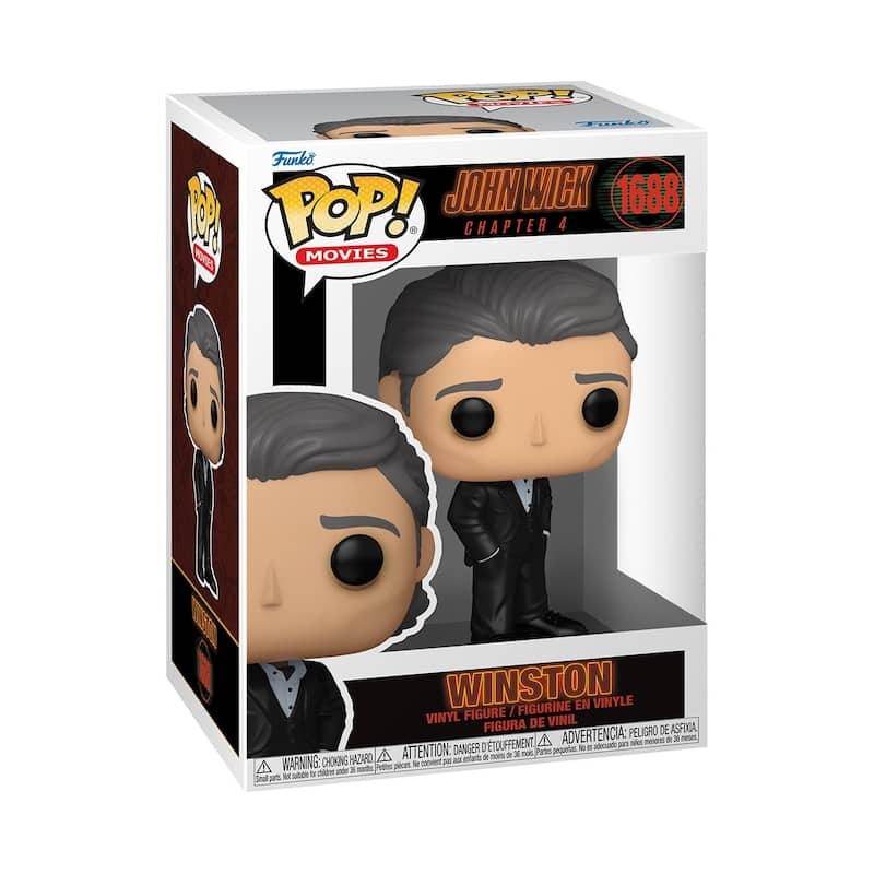 Funko POP! Movies John Wick Chapter 4 Winston 3.75" Vinyl Figure (#1688) - Multi-Color