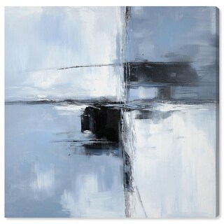 Submerged I Canvas Gray Abstract by Art Remedy - Bed Bath & Beyond ...