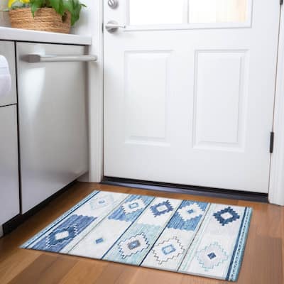 Premium Washable Super Soft Boho Tribal Mayfield Rug