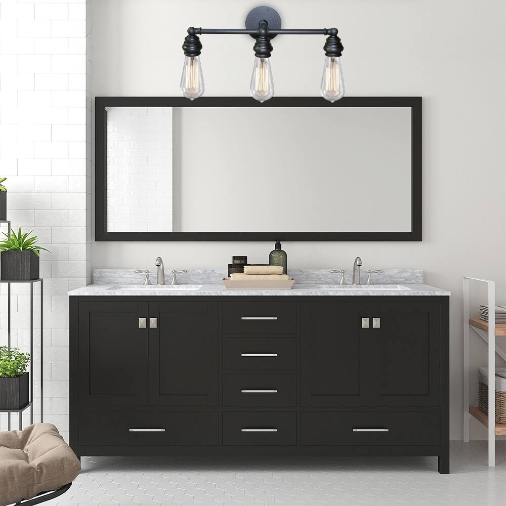 Tiffany 3 Light Vanity Lighting in Oil Rubbed Bronze - Oil Rubbed Bronze