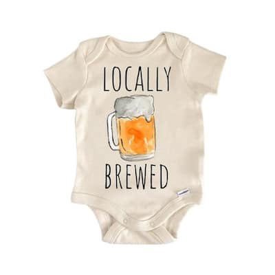 Beer Ipa Brew Hops - Baby Boy Girl Clothes Infant Bodysuit Funny Cute Newborn
