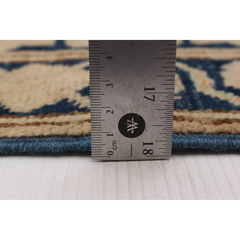 ECARPETGALLERY Hand-knotted Finest Ghazni Tan Wool Rug - 6'10 x 11'4
