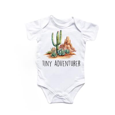 Adventure Desert - Baby Boy Girl Clothes Infant Bodysuit Funny Cute Newborn
