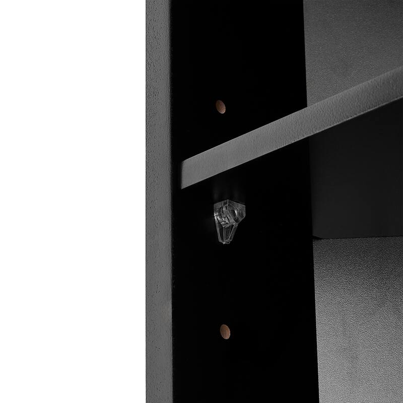 Corner Bathroom Storage Cabinet with Two Doors