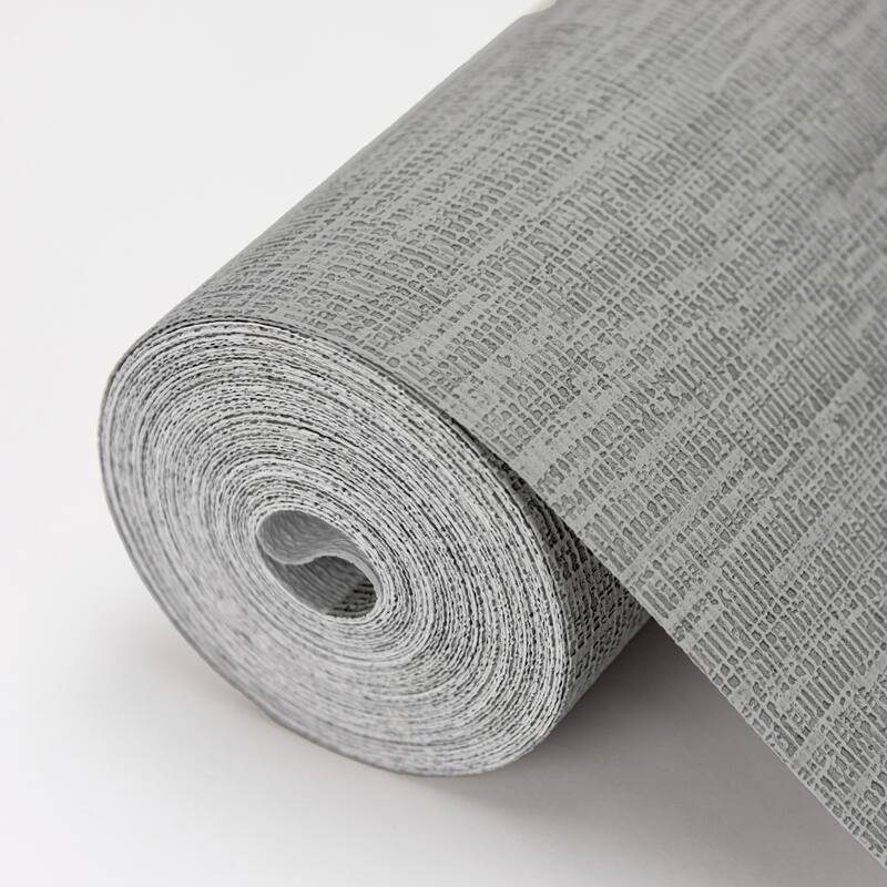 Warner Wembly Light Grey Distressed Texture Wallpaper