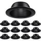 preview thumbnail 11 of 26, 12-Pack 6 Inch Recessed Can Light Trim, Metal Step Baffle Trim Black
