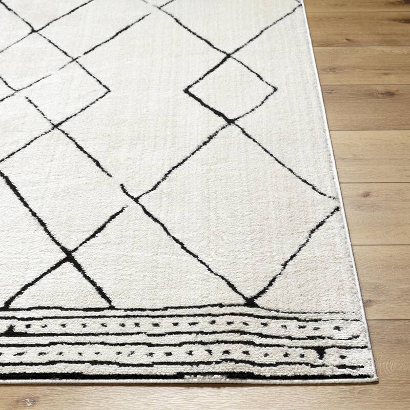 Livabliss Casual Freud Diamond Area Rug