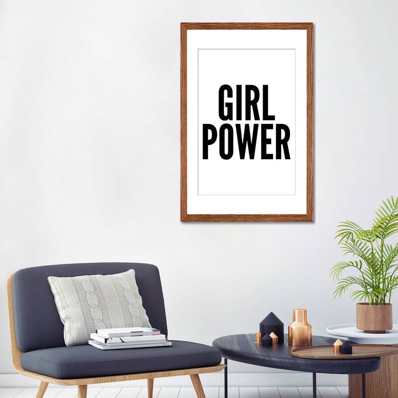 iCanvas "Girl Power" by Pixy Paper