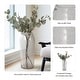 preview thumbnail 11 of 21, Sagebrook Home Elegant Glass Floor Vase