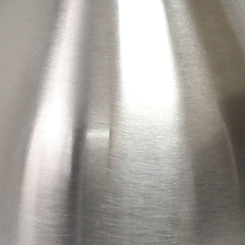 Hourglass LED Table Lamp with Drum Shade - 19.5" - Brushed Nickel