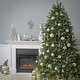 preview thumbnail 6 of 7, National Tree Company 7.5 ft. PowerConnect Dunhill Fir Tree with Clear Lights - 7.5 Foot