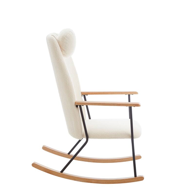 Teddy Rocker Chair with Adjustable Headrest