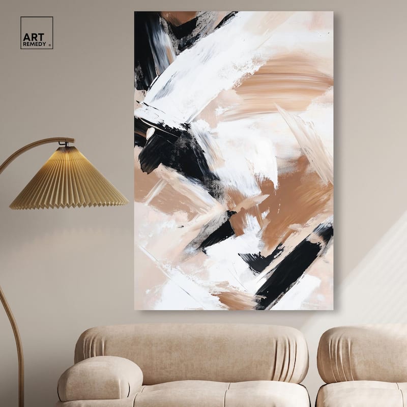 Sable and Sand I Canvas by Art Remedy, Gallery Wrapped