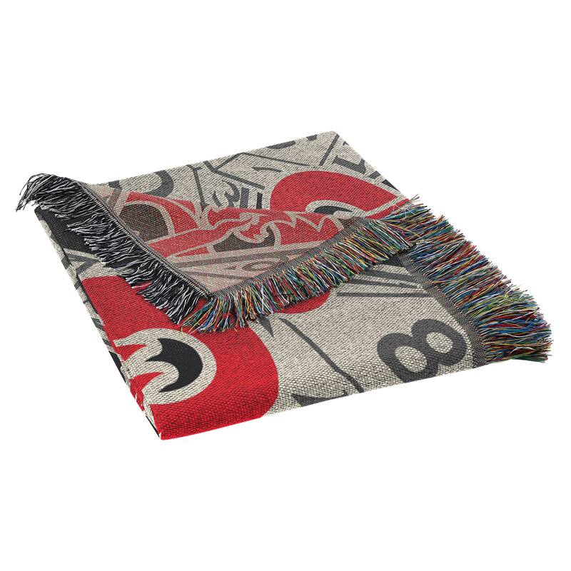 Dungeons & Dragons Logo Dice Woven Tapestry Throw