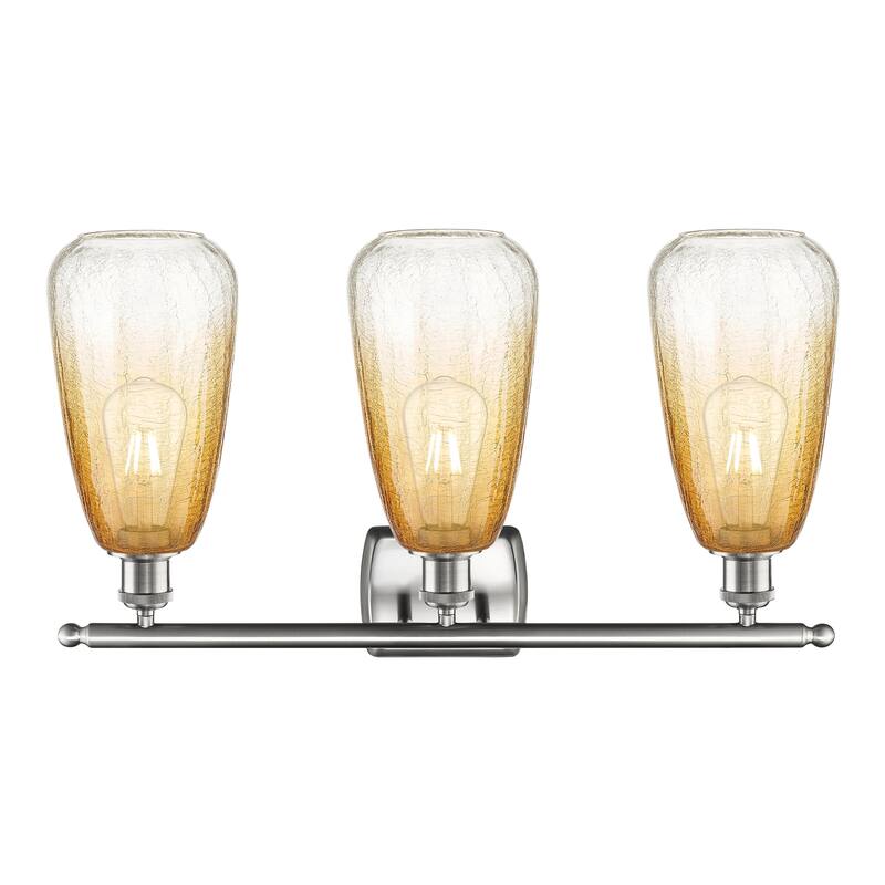 Innovations Lighting Endless Possibilities Ballston - Brookhaven Almond - 3 Light 26" Bath Vanity Light
